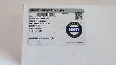 HID Indala FlexKey Prox Keytag 100 FPKEY-SSSS-0000 • $275