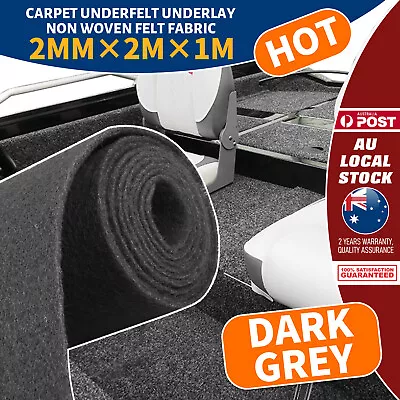 200cm×100cm Caravan Auto Carpet Underfelt Trunk Liner Floor Rug Mat Anti-Skid • $28.59