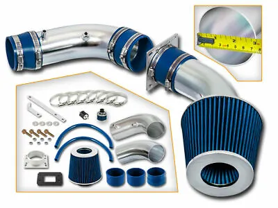 3  BLUE Cold Air Intake + Filter For 88-95 4Runner/Pickup / 93-94 T-100 3.0L V6 • $71.10