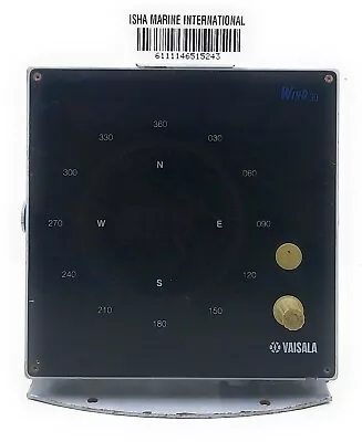 Vaisala WD30 WInd Digital Meter For Ultrasonic Wind Sensor Black • $749.55