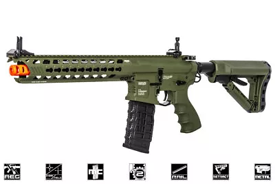 G&G GC16 Predator KeyMod M4 Carbine AEG Airsoft Rifle (OD Green) 28820 • $425