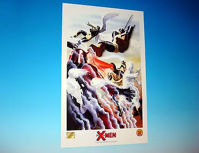 Classic X-Men Lithograph By Alex Ross Marvel Comics Beast Magneto Iceman 1999 • $29.95