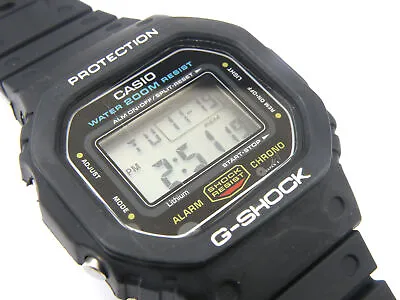 Mens Vintage CASIO G-Shock DW-5600C Divers Watch - 200m • £249.95
