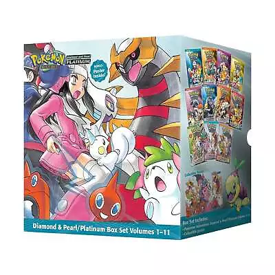 $81.28 • Buy Pokemon Adventures Diamond & Pearl Platinum Collection 11 Books Box Set NEW