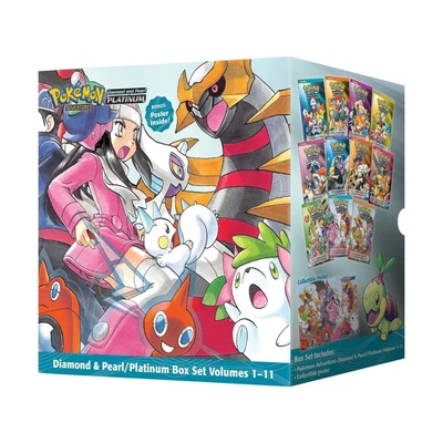$81.28 • Buy Pokemon Adventures Diamond & Pearl Platinum Collection 11 Books Box Set NEW