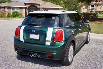 White Boot Trunk Stripes For Mini Cooper Hard Top 4 Door 2014 To Present F55 • $29