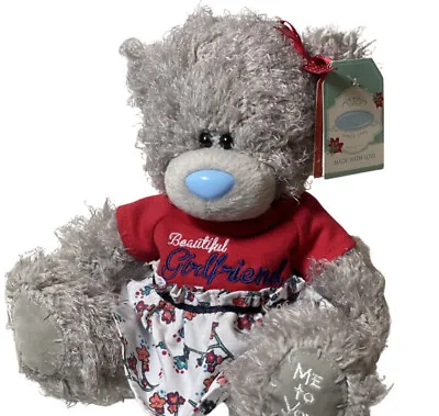 Tatty Teddy Bear Me To You Blue Nose Carte Blanche Special Girlfriend 18cm • $19.26