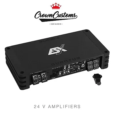 Esx 600.4 1320 Watts 4 Channel 24v Amplifier Car Audio Truck Car Speakers • £299.99