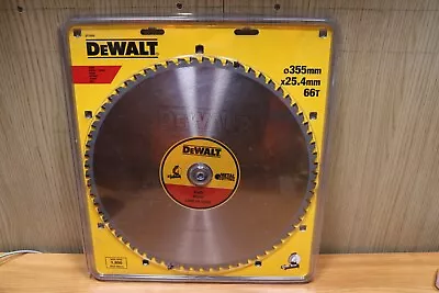 DEWALT DT1926 355MM 66T TCT STEEL CUTTING SAW BLADE DW872 CHOPSAW 14  Metal • £102.92