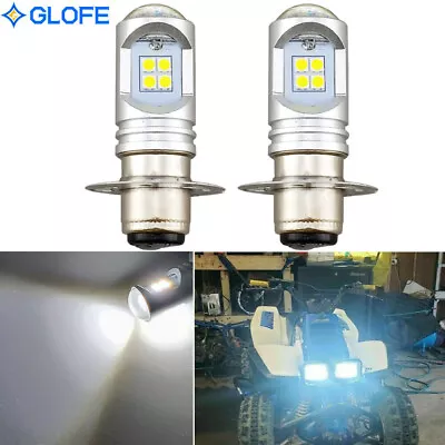 2 White LED Light Bulbs For Yanmar / Cub Cadet EX2900 & EX3200 Others 12V 35/35w • $25.59