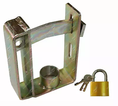$24.95 • Buy Trailer Hitch Lock Coupling Universal Tow Ball Caravan Camping Anti Theft H/DUTY