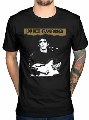 New Lou Reed Transformer Velvet Underground Retro Rock Band Shirt Badhabitmerch • $25.89