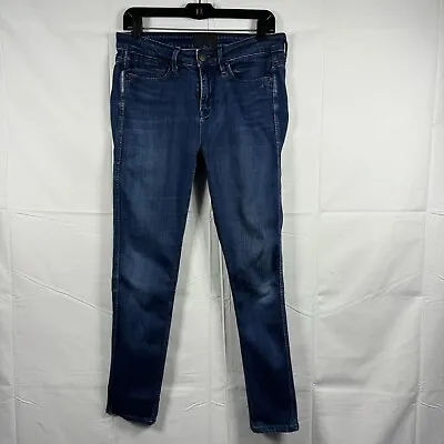 VINCE. Women's High Rise Skinny Denim Jean Pants Size 28 Dark Optic Blue Wash • $39.99