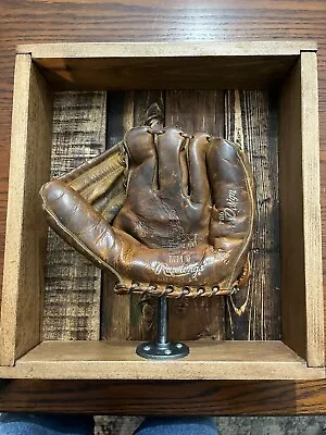 Vintage Mickey Mantle Baseball Glove With Display Case • $160