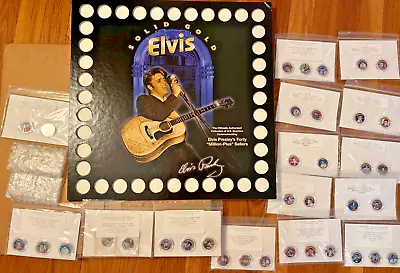 NEW Elvis Presley Painted Quarter LOT State Coin Collection Colorized Lp Record • $169.99