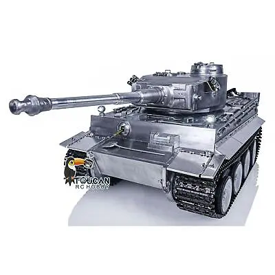 100% Metal 1/16 Mato Tiger I RC Tank KIT BB Shooting Unit 1220 Radio Machine Gun • $509.73