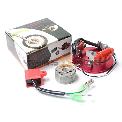 Racing Magneto Stator Rotor CDI For Chinese 110 125 140cc YX Lifan Dirt Pit Bike • £38.98