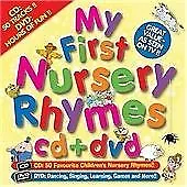 My First Nursery Rhymes [cd + Dvd] CD 2 Discs (2006) FREE Shipping Save £s • £36.24