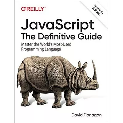 JavaScript - The Definitive­ Guide 7e - Paperback / Softback NEW Flanagan Davi • £49.62