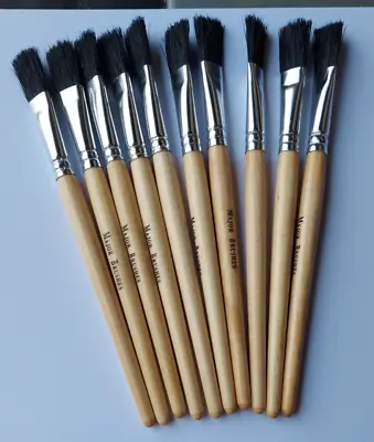 Major Brushes Paste Brush 1/2 Inch 15 Cm Length Paint Brushes Pack Of 10 • £5.99