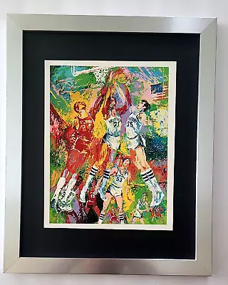 Leroy Neiman +  St Johns's Vs Kentucky Basketball + 1990's + Signed Print Framed • $119