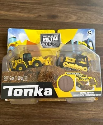 Tonka - Metal Movers Combo Pack - Front Loader And Bull Dozer • $34.25