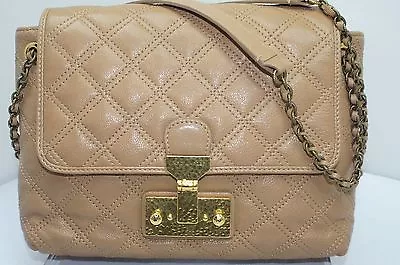 New Marc Jacobs Bag The Single Handbag Beige Hobo Purse • $359.99