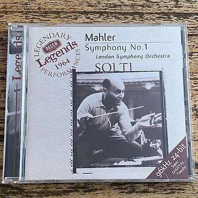 Mahler Symphony No.1 LSO Solti [96 KHz 24-bit Transfer] • £9