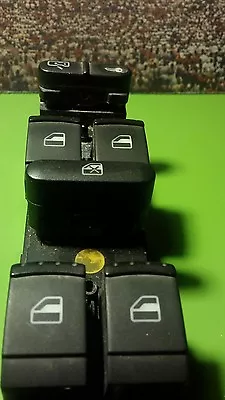 $30 • Buy OEM Master Power Window Switch Front Left Driver Side For VW Golf Jetta Passat