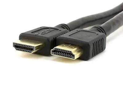 HDMI Cable 1m Male-Male Long High Speed 2.0 HD 4K 1080p For PS3 PS4 XBOX SKY TV • £3.99