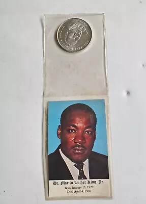 Martin Luther King Jr. Commemorative Coin And Card • $12