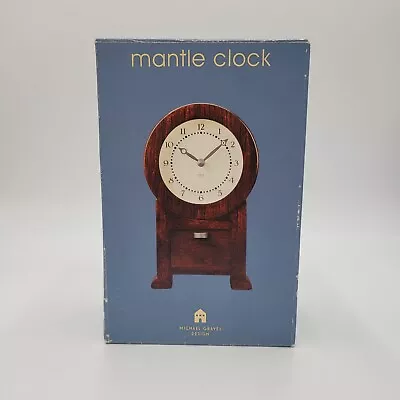 Michael Graves Wood Frame Desk Alarm Clock New In Box • $34.88