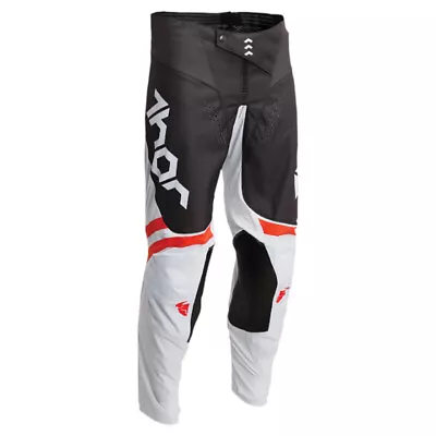 Thor Pulse Cube Gray And Orange MX Off Road Pants Youth Sizes 18 - 28 • $31.99