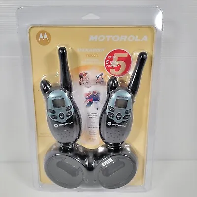 Motorola TalkAbout T5000R 5-Mile 22-Channels FRS/GMRS 2-Way Radios - Brand New  • $80