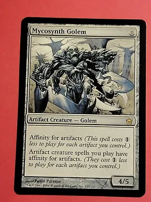 Mycosynth Golem Fifth Dawn MTG Magic The Gathering 137 Paolo Parente 2004 • $39.99