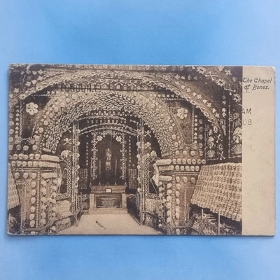 £9.95 • Buy Valetta Postcard 1908 Bones Chapel Sailor HMS Aboukir U Boat Loss 1914 Malta