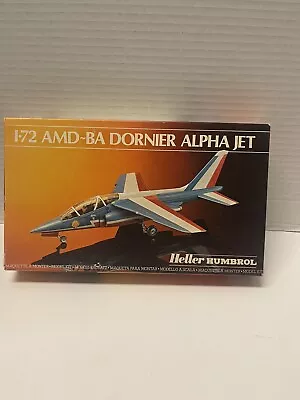 Heller Humbrol 1/72 Model Kit AMD BA Dornier Alpha Jet #80257  Sealed • $16.99