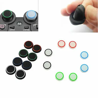 10Pcs Joystick Thumb Stick Grip Caps Button Cover For PS4 Xbox One Controller • £2.87
