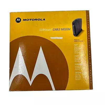 New Motorola SURFboard SB5100 Cable Modem • $23