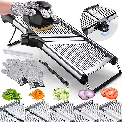 Adjustable Mandoline Food Slicer Mandoline Slicer For Kitchen Mandol... • $50.99