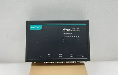 Moxa NPort 5650-8-DTL 8-Port / Good Condition  - USED !!! • $189.99