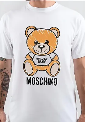 NWT Toy Moschino Bear Graphic Art Gift  Unisex T-Shirt  • $28.99