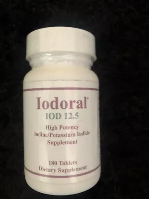 Optimox Iodoral 12.5 Mg High Potency Iodine Supplement 180 Tablets • £50