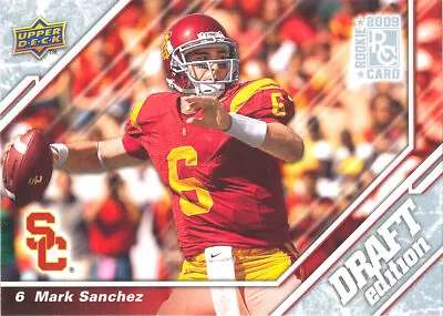 DRAFT-EDITION Mark Sanchez RC BEARS REDSKINS COWBOYS EAGLES JETS USC Trojans • $0.99