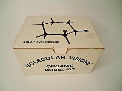 $11.95 • Buy MOLECULAR VISIONS Science Organic Model Kit Chair Cyclohexane B2