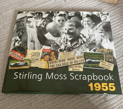 £5 • Buy Stirling Moss Scrapbook 1955