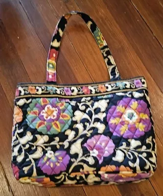 VERA BRADLEY SUZANI HOLIDAY TOTE BAG Euc • $6.40