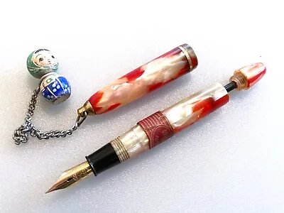 £38.93 • Buy Japanese Vintage Fountain Pen Ink Shut Off   Beautiful Axis Japan
