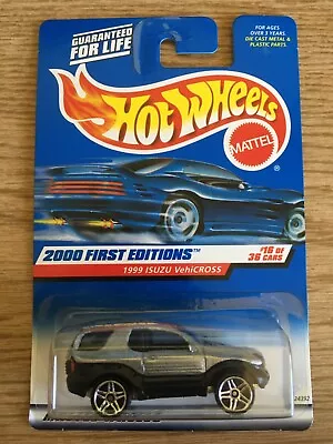 Hot Wheels 2000 First Editions 16 Of 36 1999 Isuzu VehiCROSS Collector #16 • $0.99