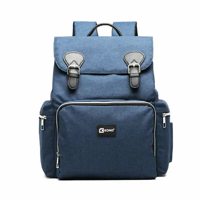 £13.96 • Buy Unisex Travel School Shoulder Bag Backpack Maternity Rucksack With USB 